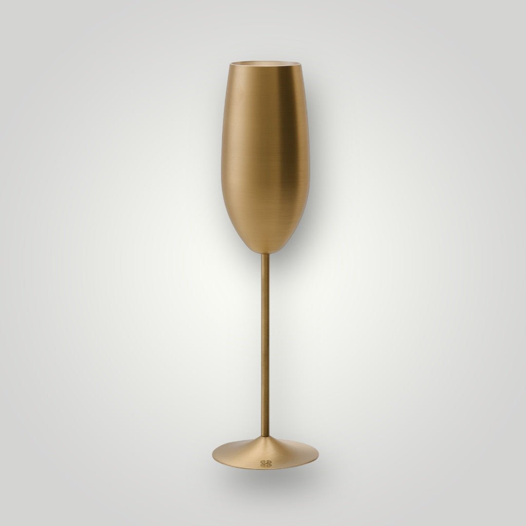 Paris Flute Glasses - Set of 2 - Bornbrass